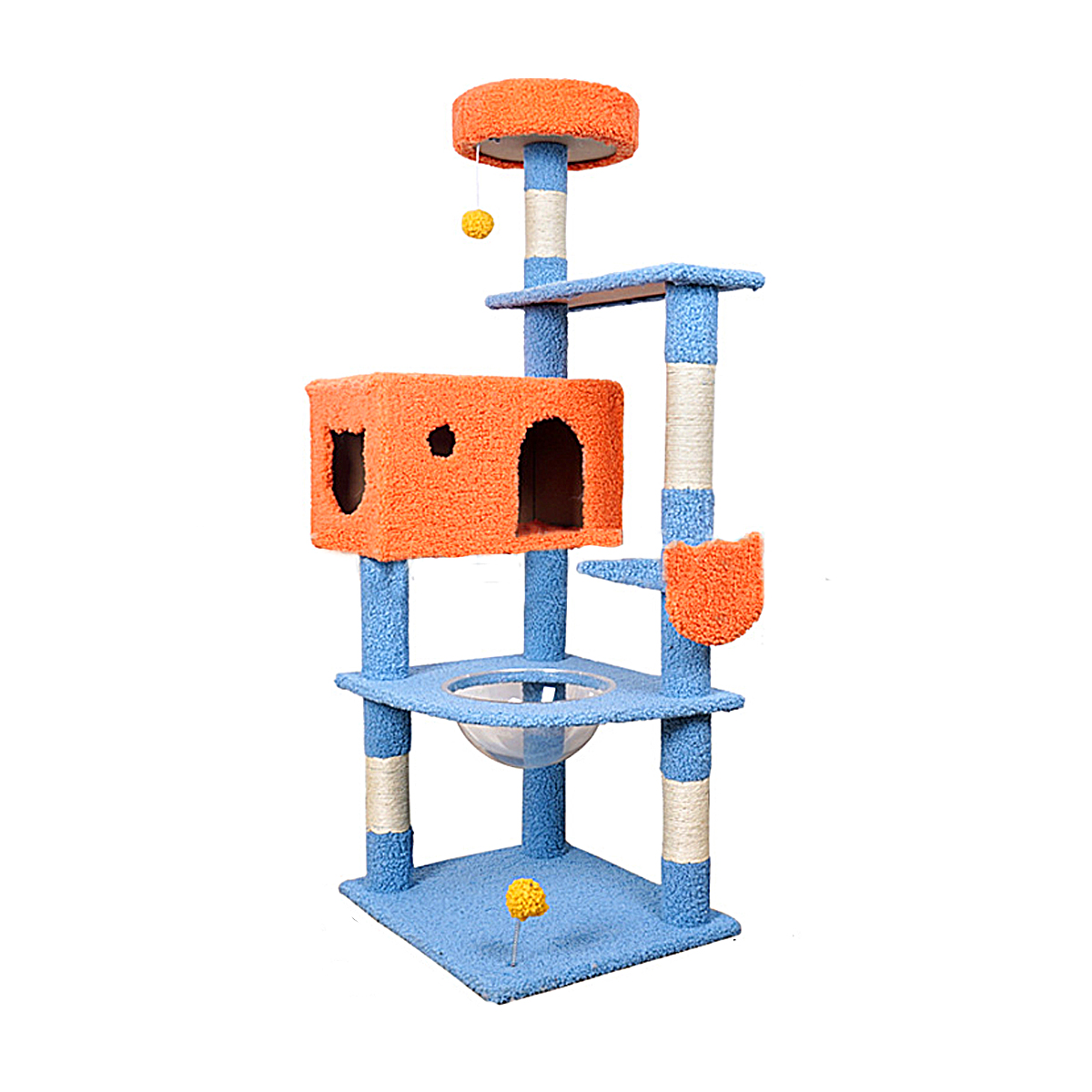 Árbol Rascador Para Gato Mueble Torre 5 Niveles