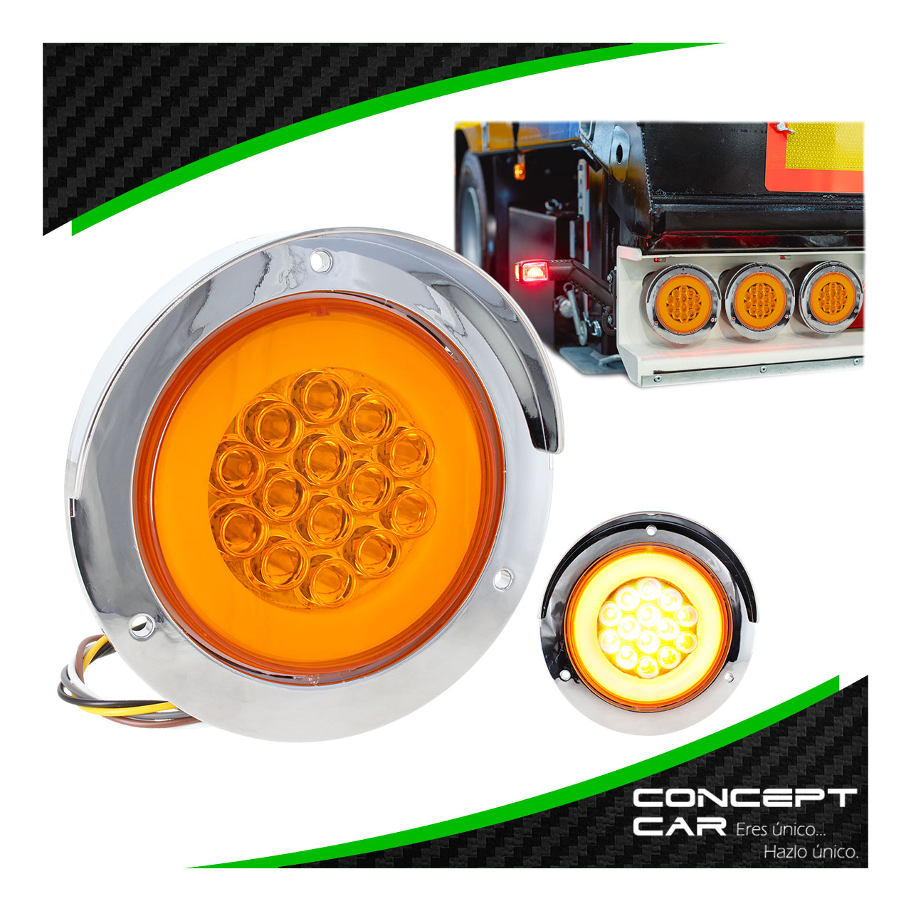 Plafón 14 Led Redondo Arillo Gel Bisel Con Pestaña Cromo