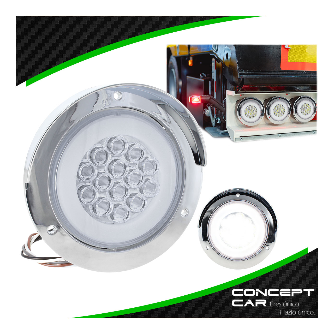 Plafón 14 Led Redondo Arillo Gel Bisel Con Pestaña Cromo