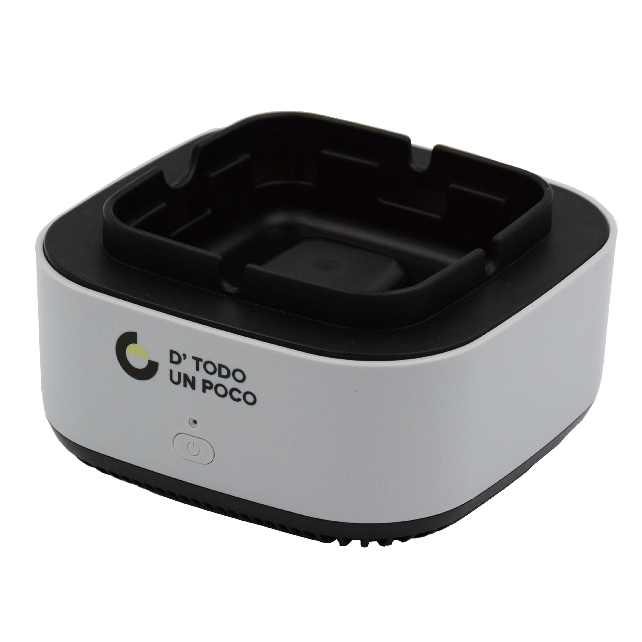 Cenicero Gris Extractor Humo Purificador Aire