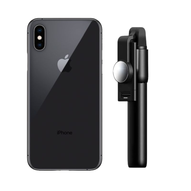 iPhone X 256GB Negro Reacondicionado Grado A + Bastón Bluetooth