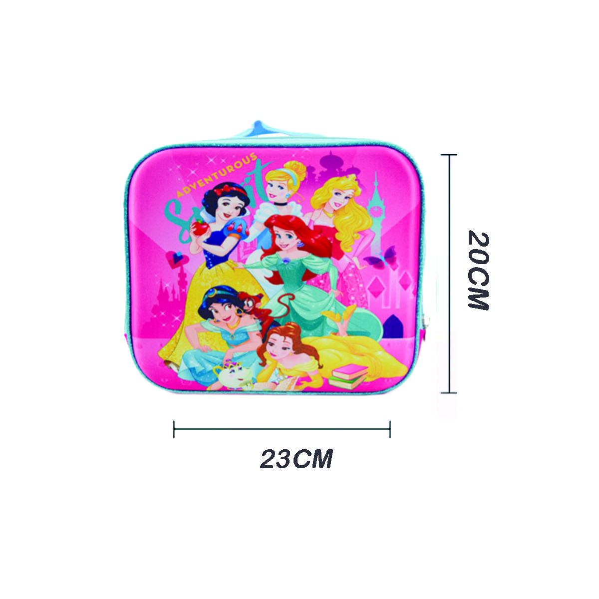 Lonchera Térmica Diseño Princesas para Niños