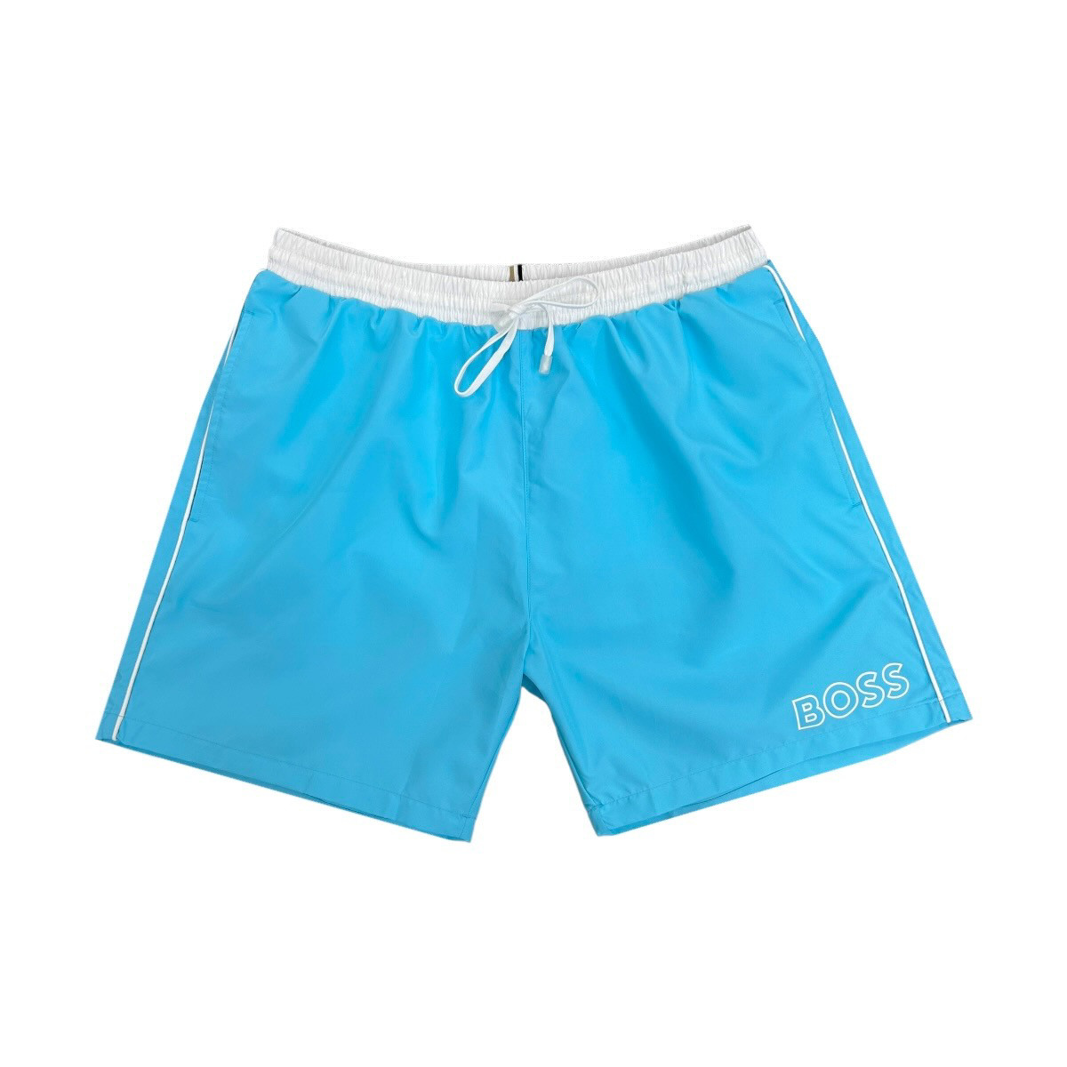 Short De Baño Hugo Boss Azul Cielo - 100% Nuevo Y Original