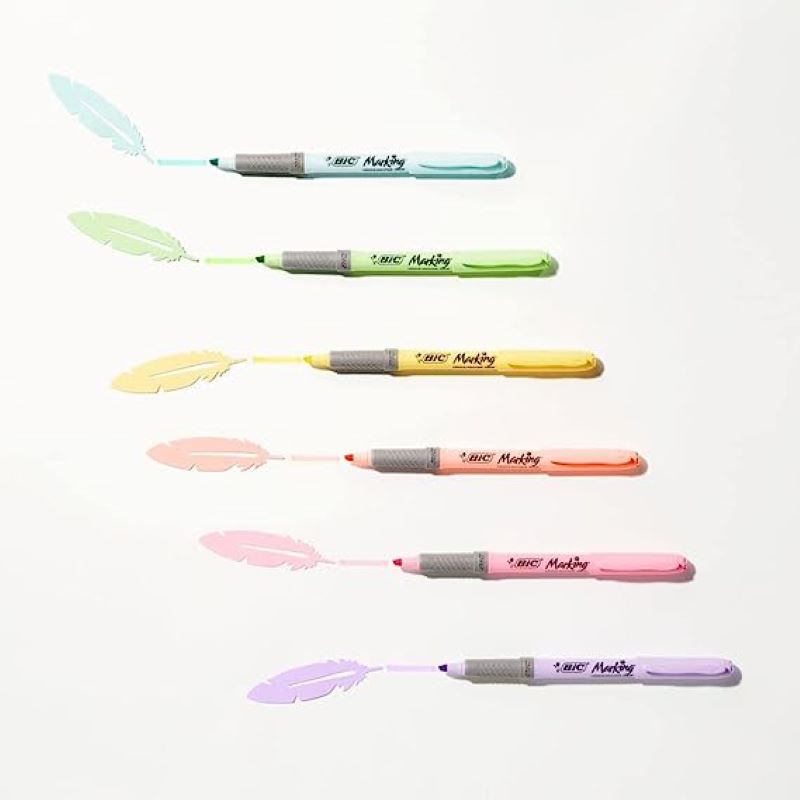 Marcadores Bic  980029368 Marking Pastel 12 pzas