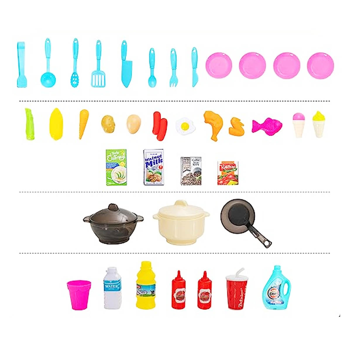 Cocina Cocinita Infantil Talented Chef 67 pz 