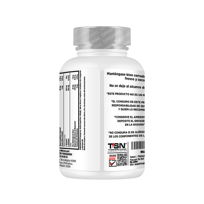 Testrol Platinum Next Gen 7 En 1 Precusor De No2