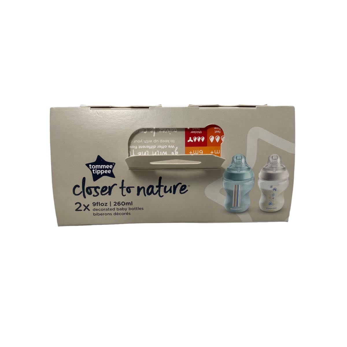 Biberones Tommee Tippee Closer To Nature 2 Pzas De 9 Oz