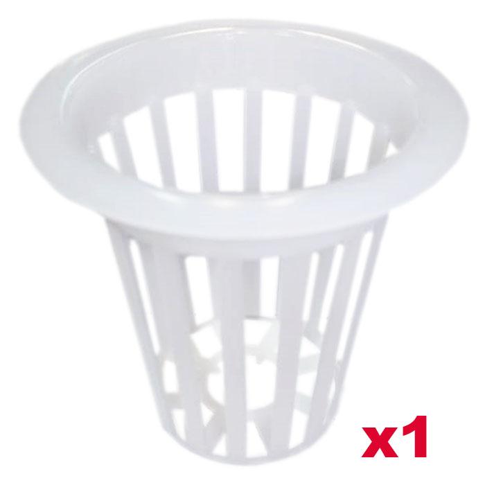 Canastillas para Hidroponía MXBWI-001 1 Pza 2" Diámetro Altura 6 cm Blanco Plástico, HydroWhite