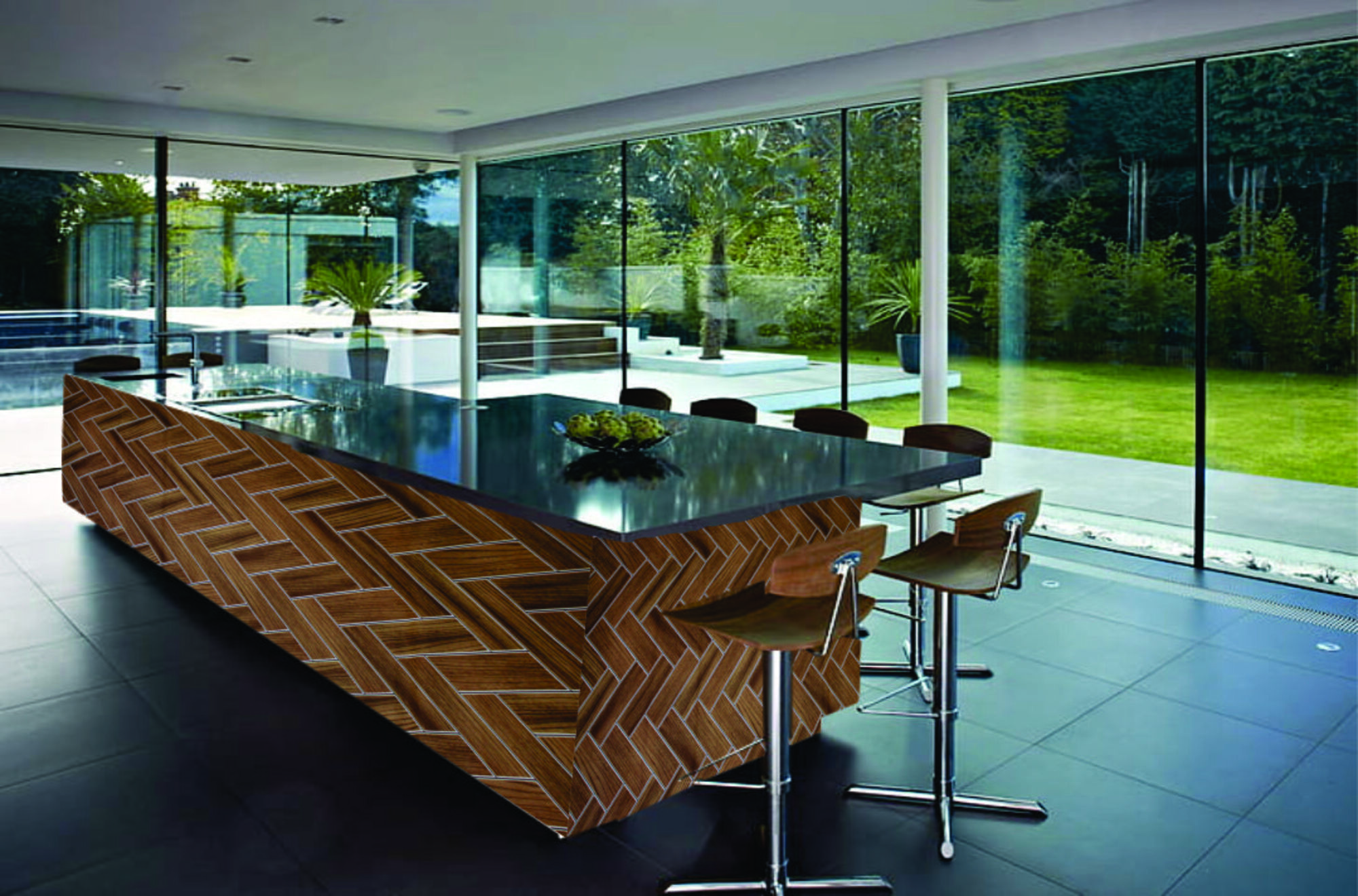 Tapiz Piso Adherible Tablas De Madera 10m X 60cm Pv05 6m2