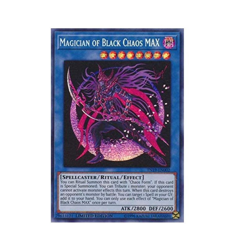 Yugioh Magician of Black Chaos MAX Secret Rare Limited Edition - Konami