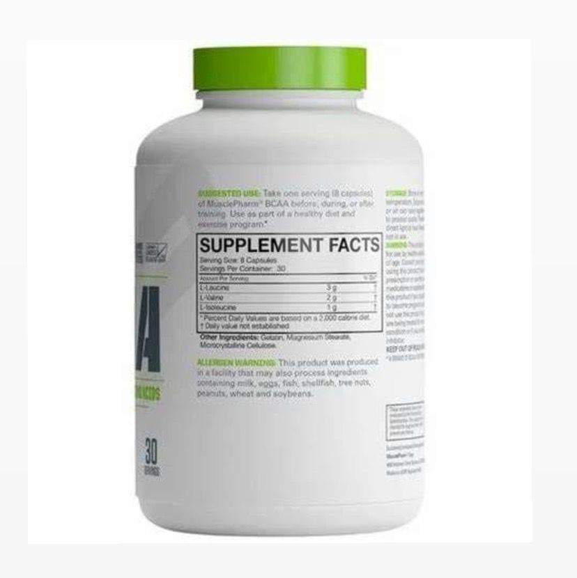 Aminoacidos BCAA MP (240 caps).