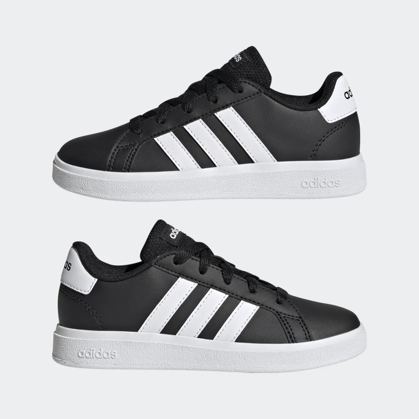 Tenis Adidas Grand Court Negro Niños