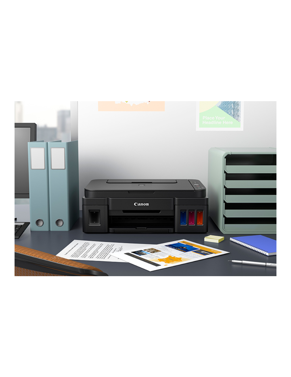 Impresora Multifuncional Canon G2110 2313c004ab, Inyección De Tinta, 4800 X 1200 Dpi