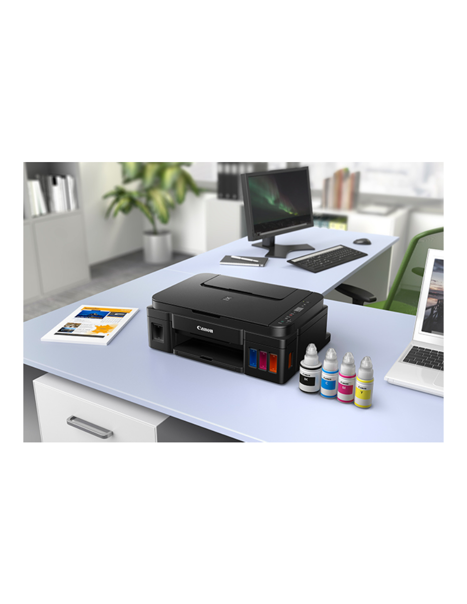 Impresora Multifuncional Canon G2110 2313c004ab, Inyección De Tinta, 4800 X 1200 Dpi