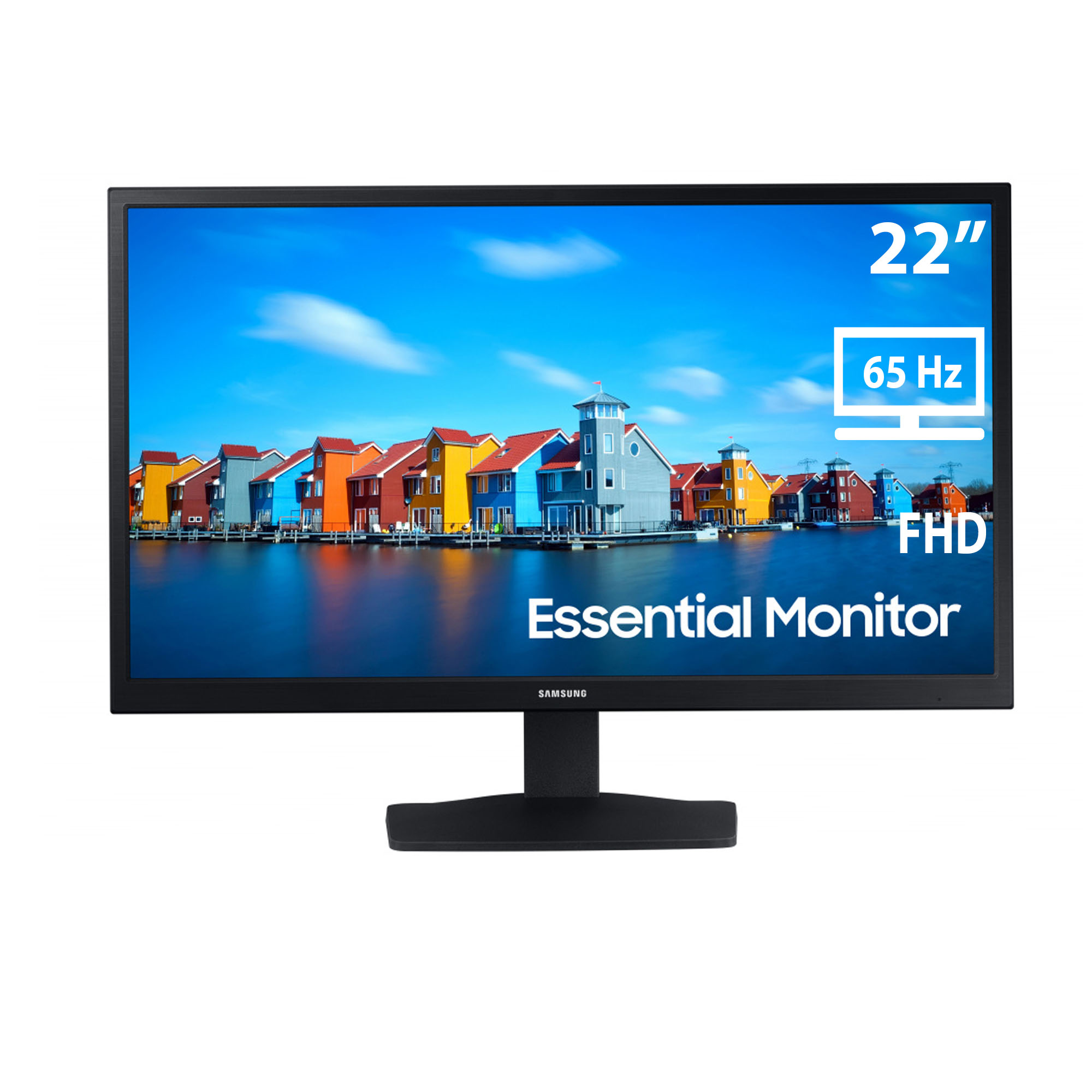 Monitor Samsung S33A LED 22" Full HD 60 Hz HDMI Negro.