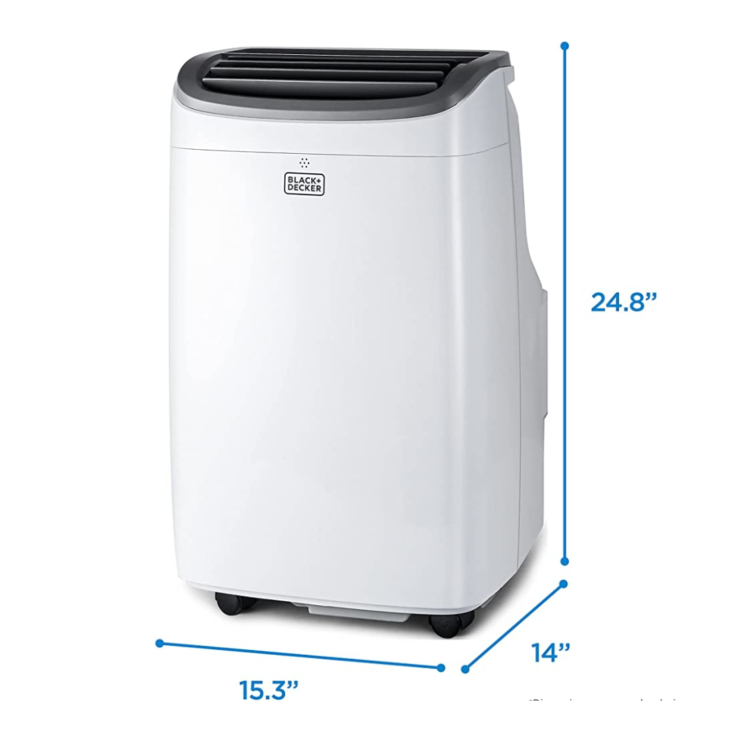 Aire Acondicionado Portátil con Mando a Distancia Black & Decker BTU  BPACT12WT