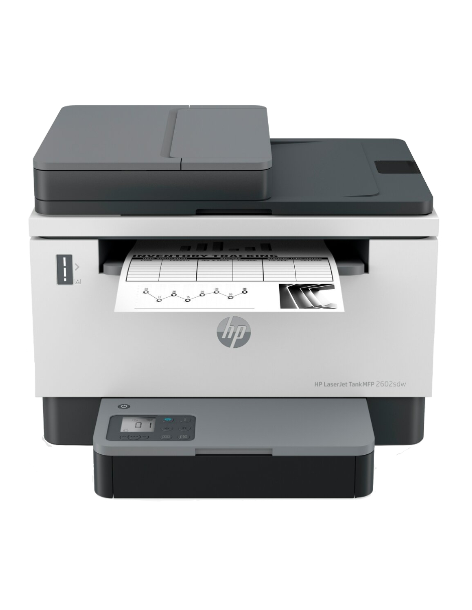 Impresora Multifunción Hp Laserjet Tank Mfp 2602sdw, 600 X 600 Ppp, 22 Ppm.