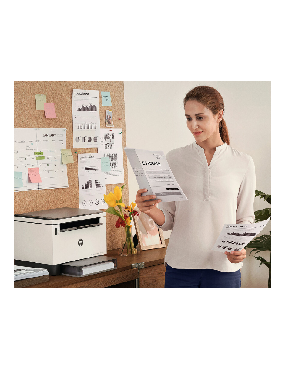 Impresora Multifunción Hp Laserjet Tank Mfp 2602sdw, 600 X 600 Ppp, 22 Ppm.