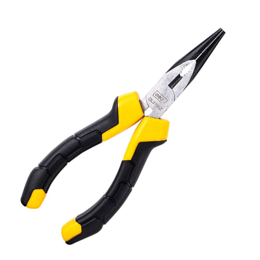 Deli Herramientas Juego 3 Alicates Acero Cr-V Mango goma DL2008Z