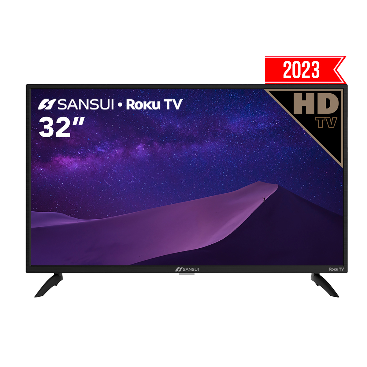 Pantalla SANSUI 32" Roku Smart, HD, SMX32D7HR