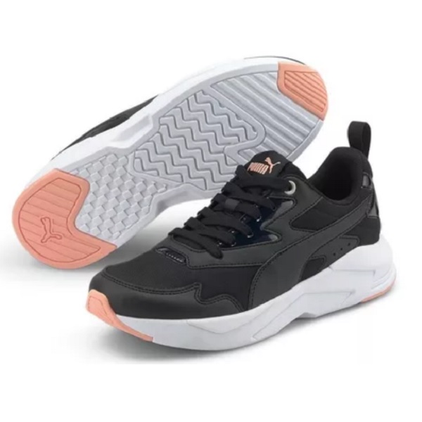 Tenis Puma X-Ray Lite Metallic Negro Mujer