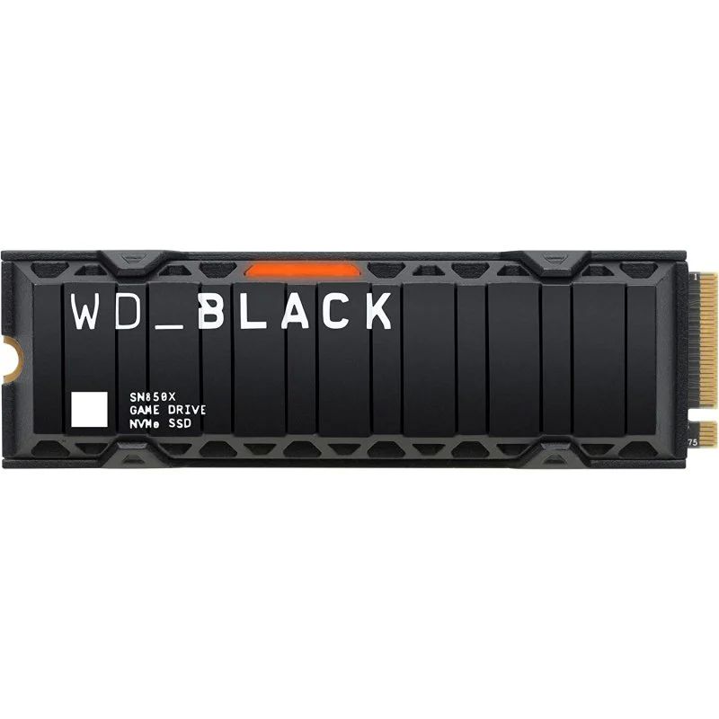 WD_BLACK 1TB SN850X NVMe SSD Funciona con Playstation 5, Gen4 PCIe, M.2 2280, hasta 7.300 MB/s