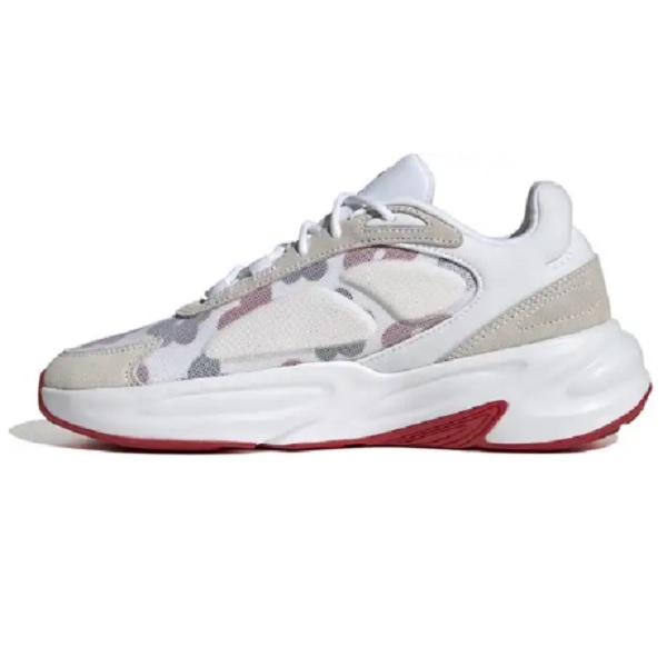 Tenis Adidas Ozelle Blanco/rojo Mujer