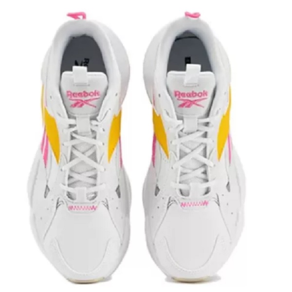 Tenis Reebok Turbo Restyle Blanco/rosa/amarillo Mujer