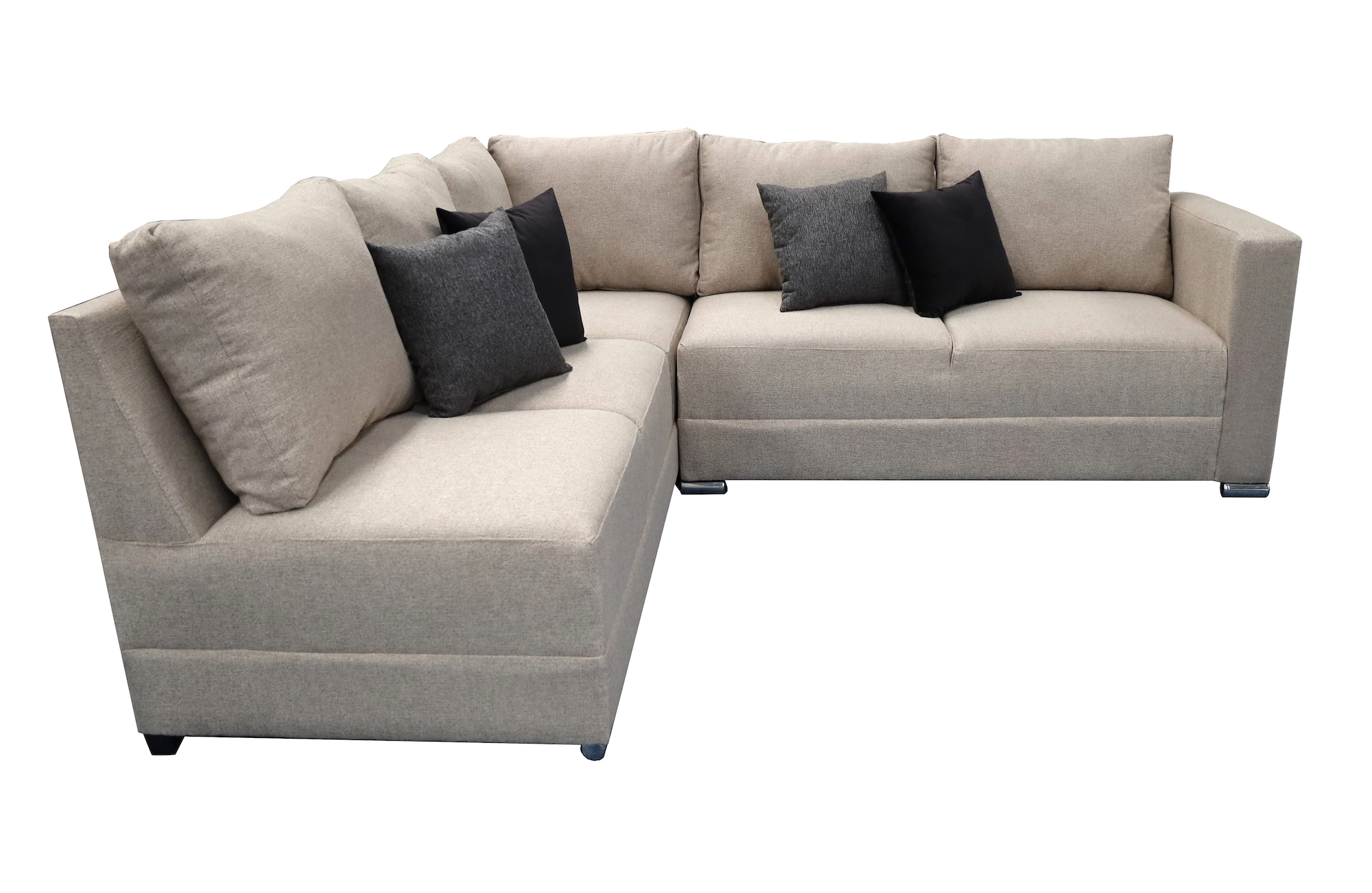 Sala Tempo Beige 255x215 cm El Bazar Store Tela lino