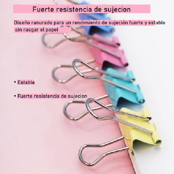 Clips Mariposa de colores