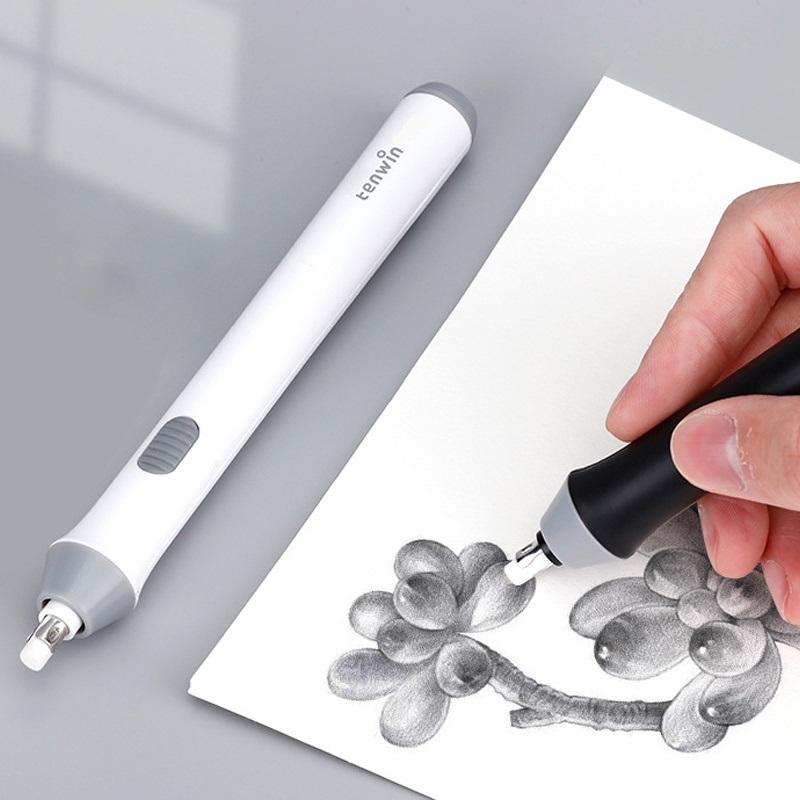 Borrador electrico negro.