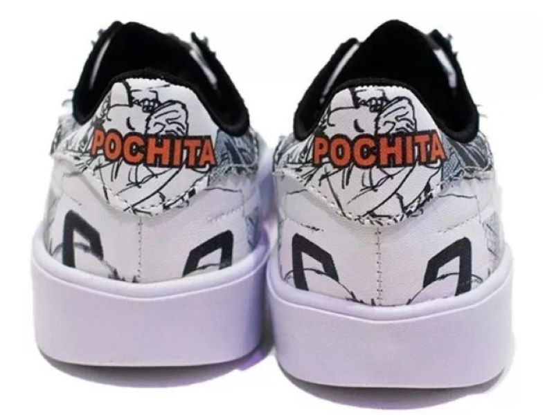 Pochita Chainsaw | Tenis casual con dibujo