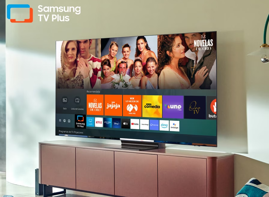 Pantalla Samsung 43" Smart TV Crystal UHD 4K