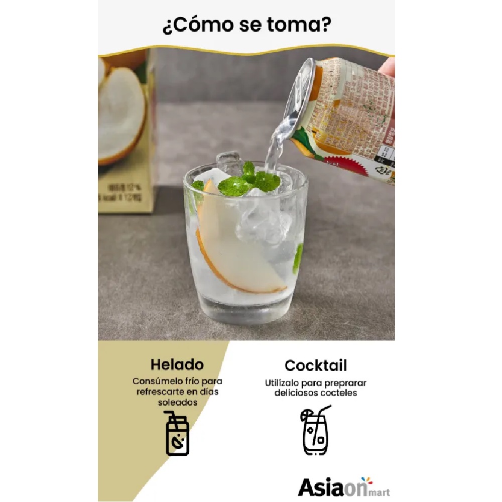 Haitai  Jugo Coreano Sabor Pera 238 Ml 3 Pack