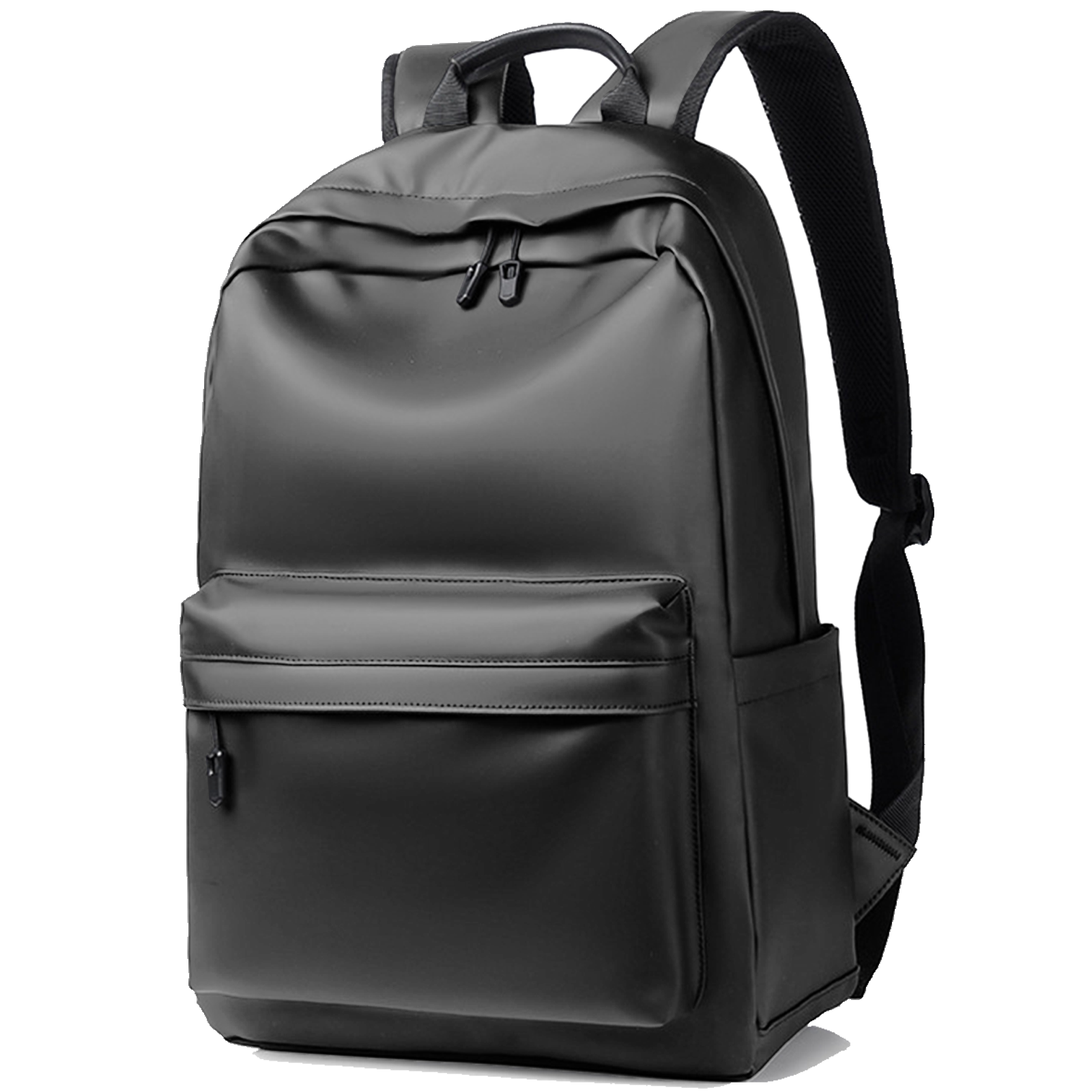 Mochila premium todoterreno para laptop, de cuero sintético, impermeable, antirrobo, cómoda y amplia. Para escuela, trabajo, gimnasio y vida diaria.