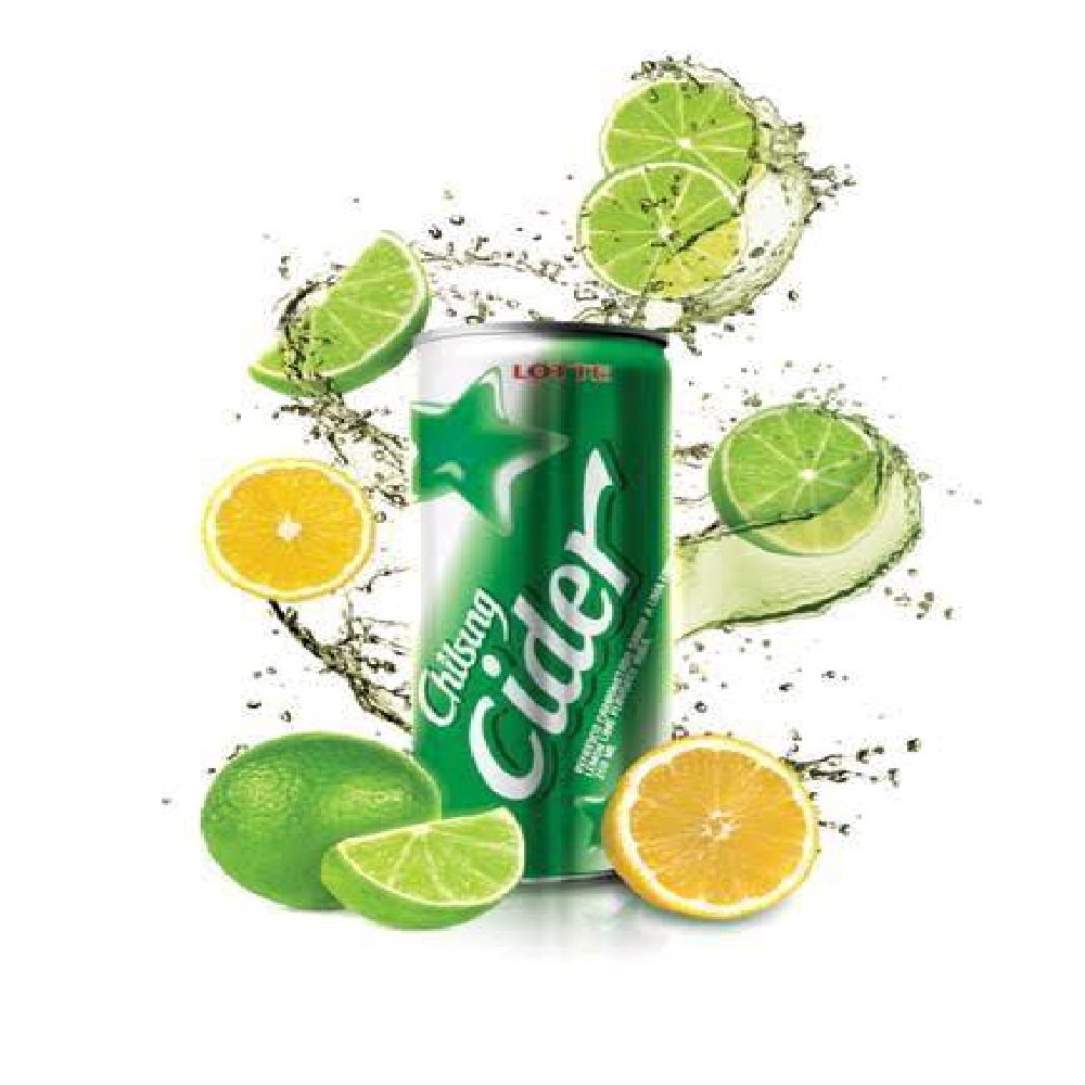 Lotte Refrescocoreano Chilsung Cider 250ml 3 Pack