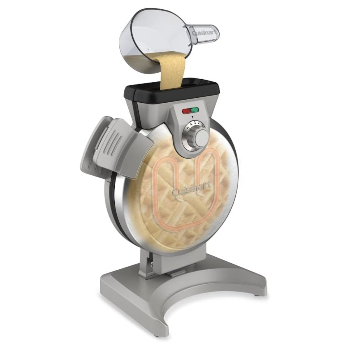 Wafflera Vertical Anti-derrames Cuisinart WAF-V100: la forma perfecta de hacer waffles sin complicaciones
