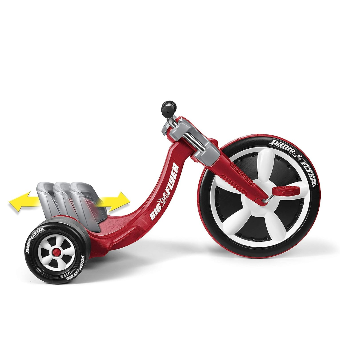 Triciclo Estilo Chopper Radio Flyer Deluxe Big Flyer, Recomendado para niños de 3 a 7 años