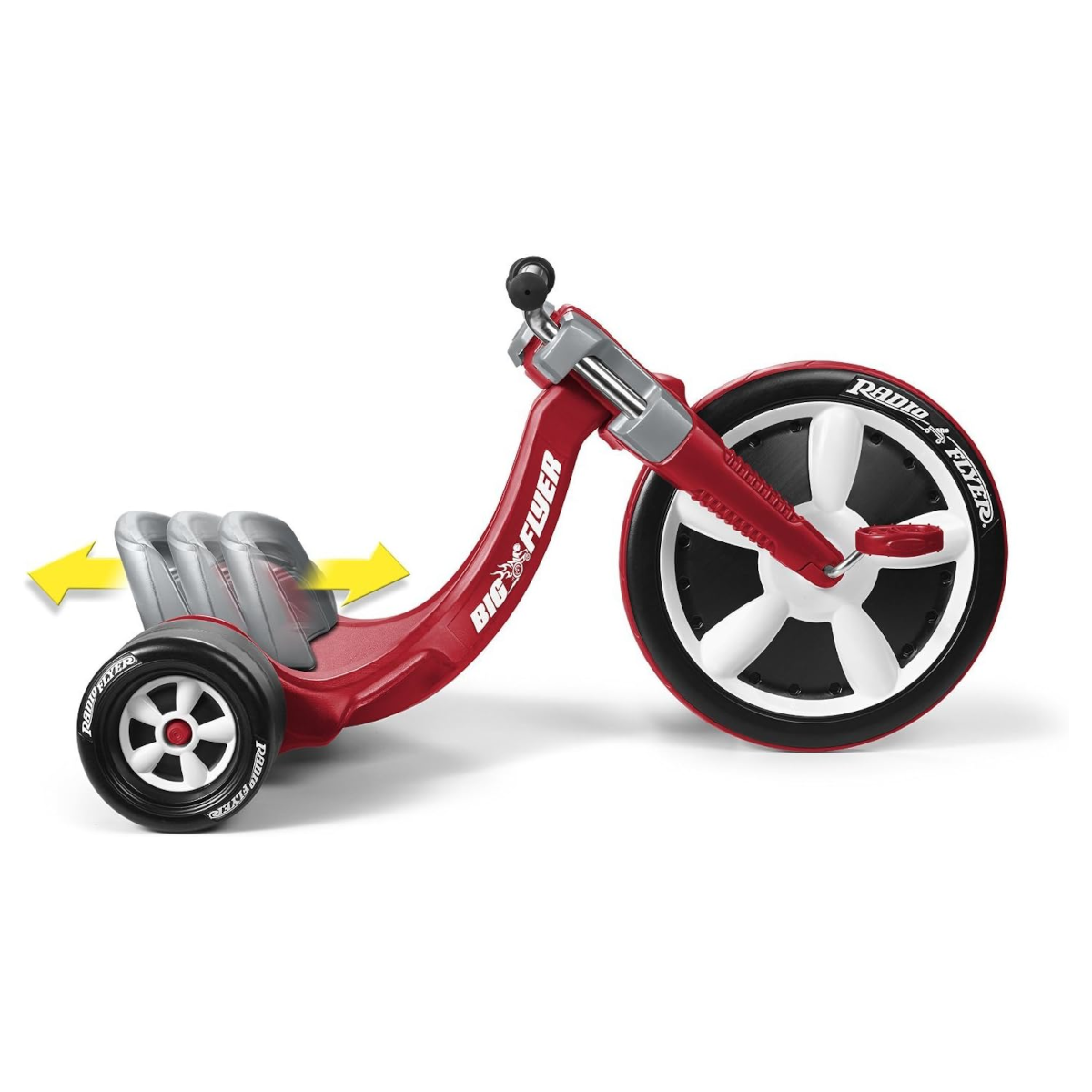 Triciclo Estilo Chopper Radio Flyer Deluxe Big Flyer, Recomendado para niños de 3 a 7 años