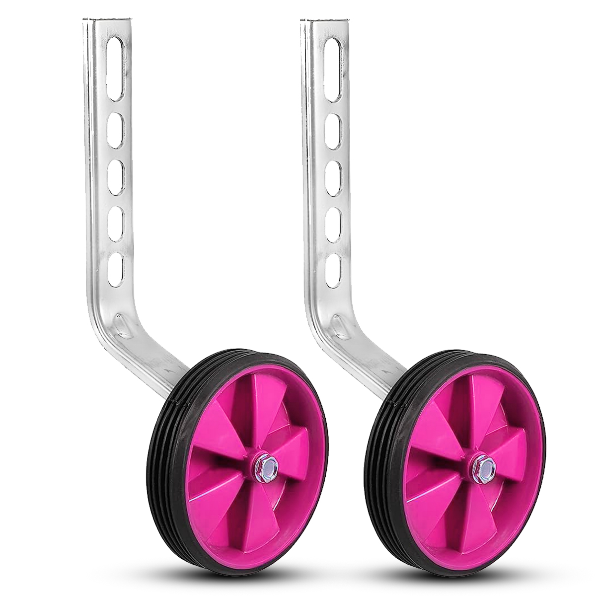 Llantitas Llantas Entrenadoras Bicicleta R12-20 Rosas