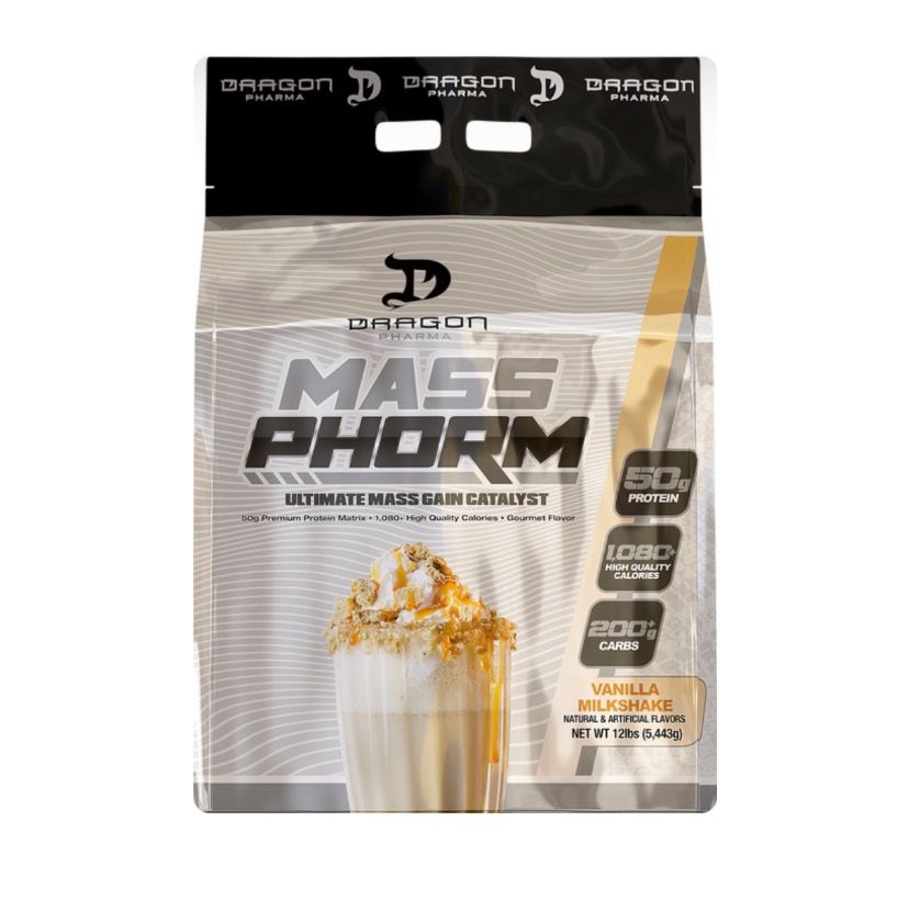 Massphorm Dragon 12lb (21 serv) sabor vainilla 