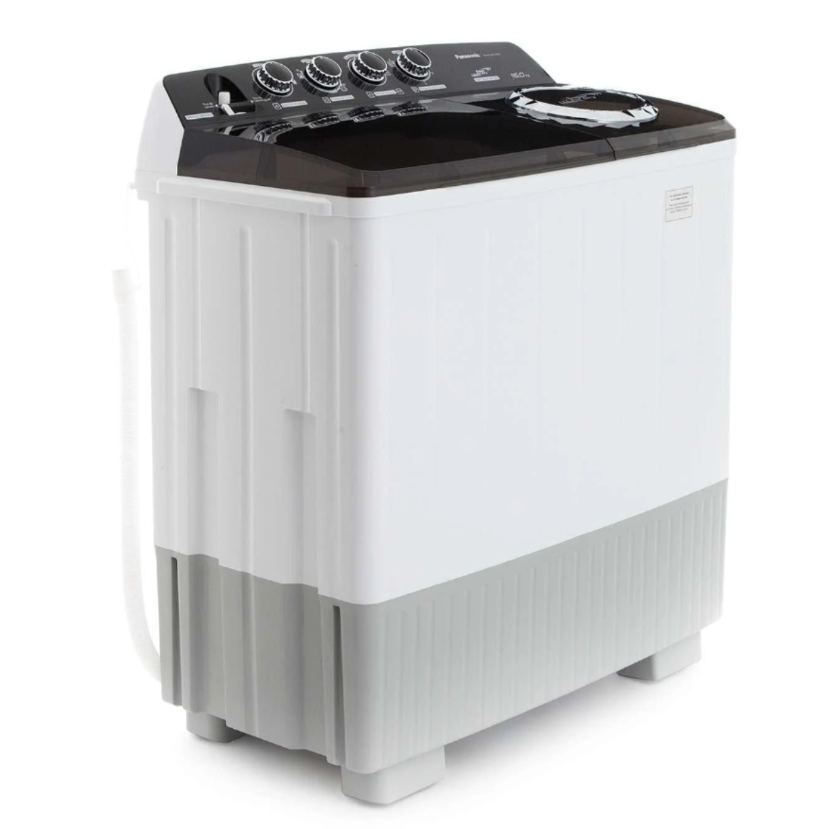 Lavadora Panasonic Dos Tinas NA-W160X1BMX 16 kg Blanca