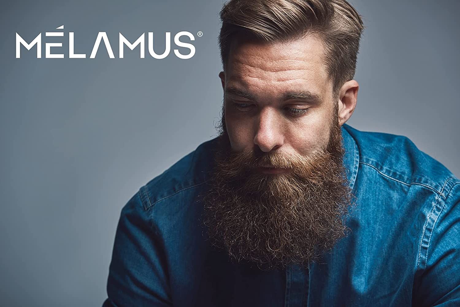 Loción para Crecimiento de Barba y Cabello Mélamus Al 5 + Biotina