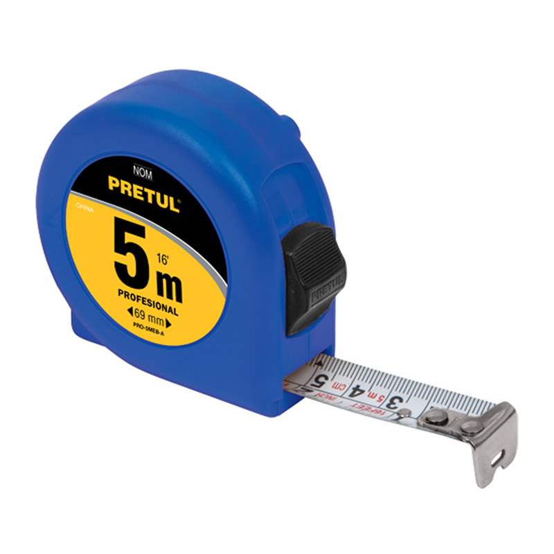 FLEXOMETRO 5 M 3/4P  21608 PRETUL 