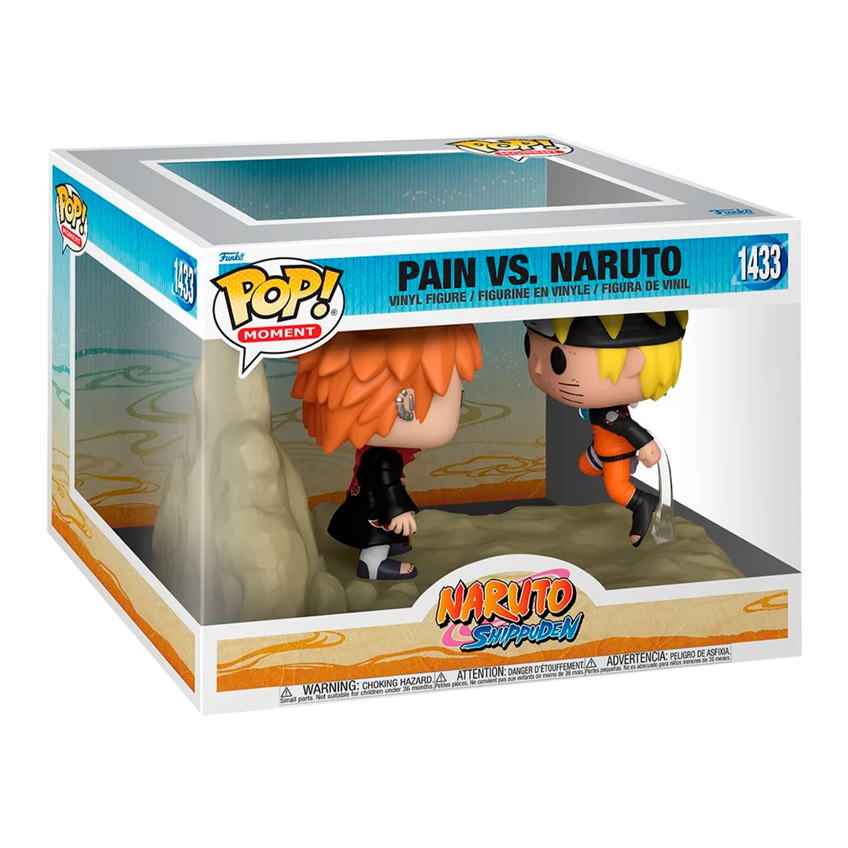 Funko Pop Pain Contra Naruto #1433 Momento Anime Manga Figura Original
