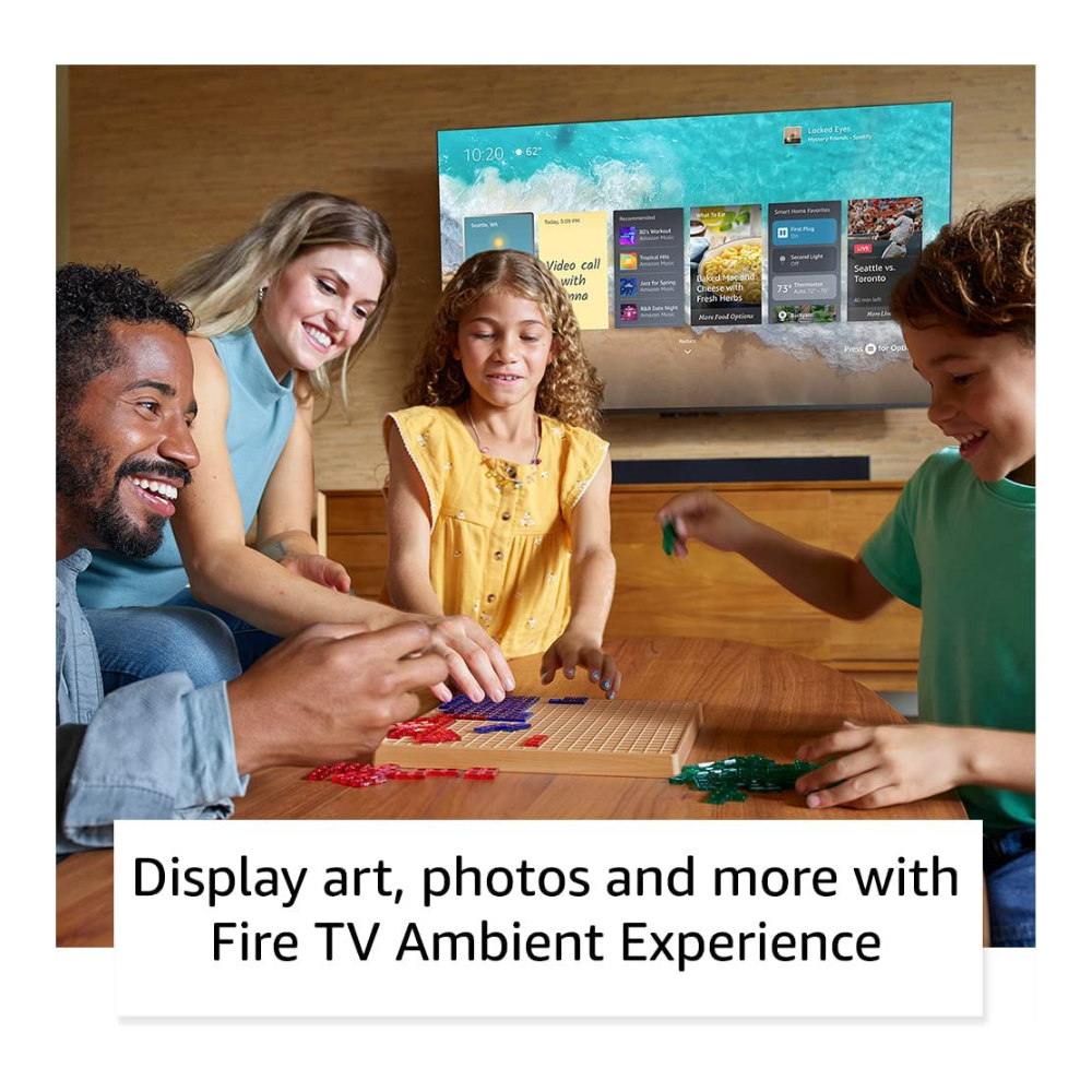 Smart TV Amazon Fire QL65F601A Omni QLED 4K UHD Dolby Vision IQ