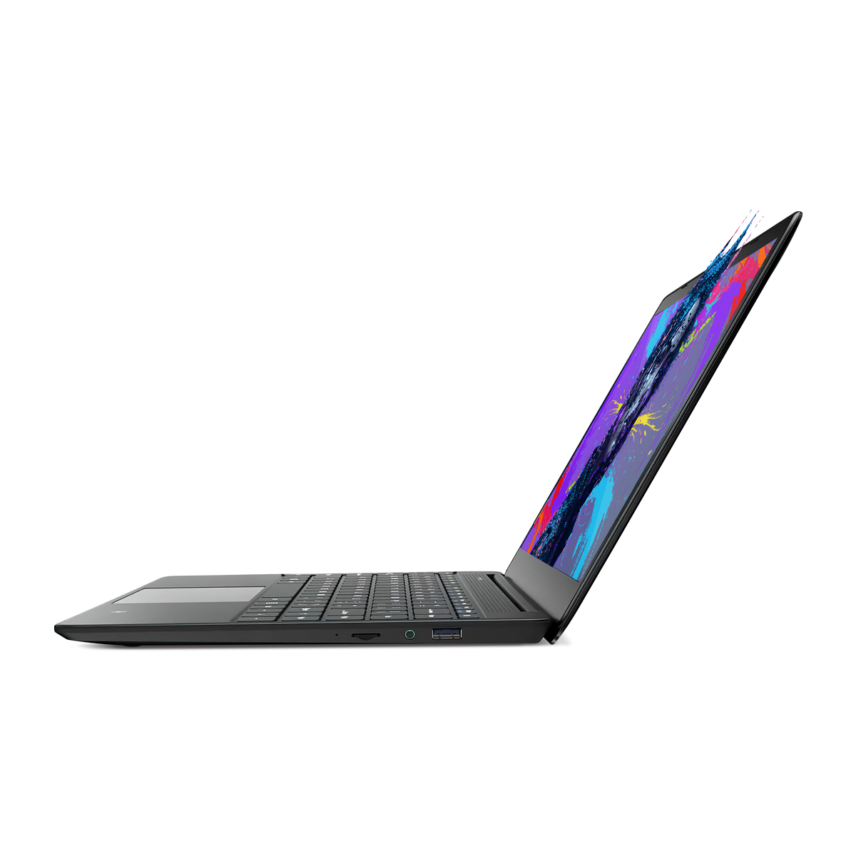 Laptop Gateway Ultra Slim Notebook GWTN141 Intel CI5 16GB 512GB SSD 14Pulg FHD Fingerprint W10H Black 