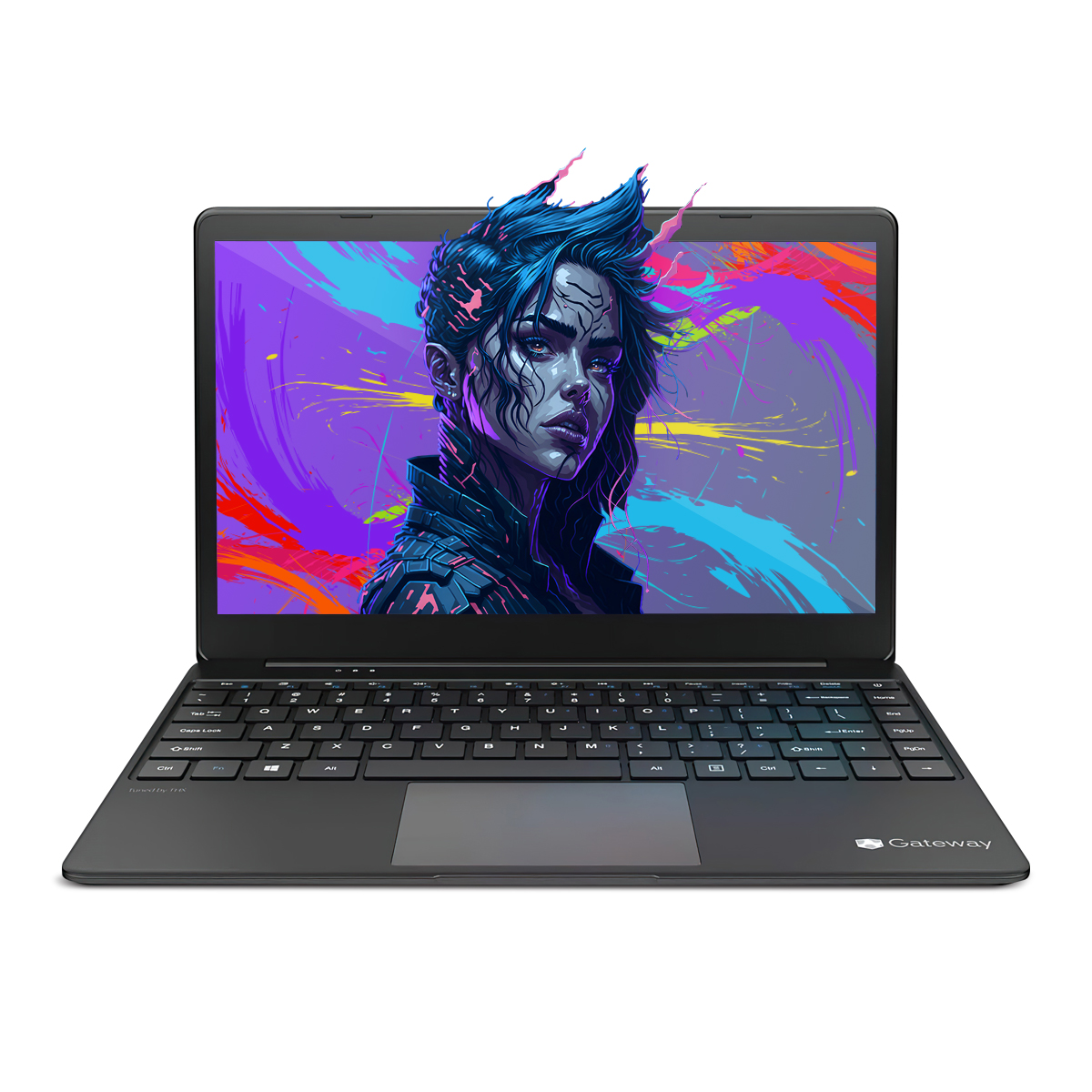 Laptop Gateway Ultra Slim Notebook GWTN141 Intel CI5 16GB 512GB SSD 14Pulg FHD Fingerprint W10H Black 