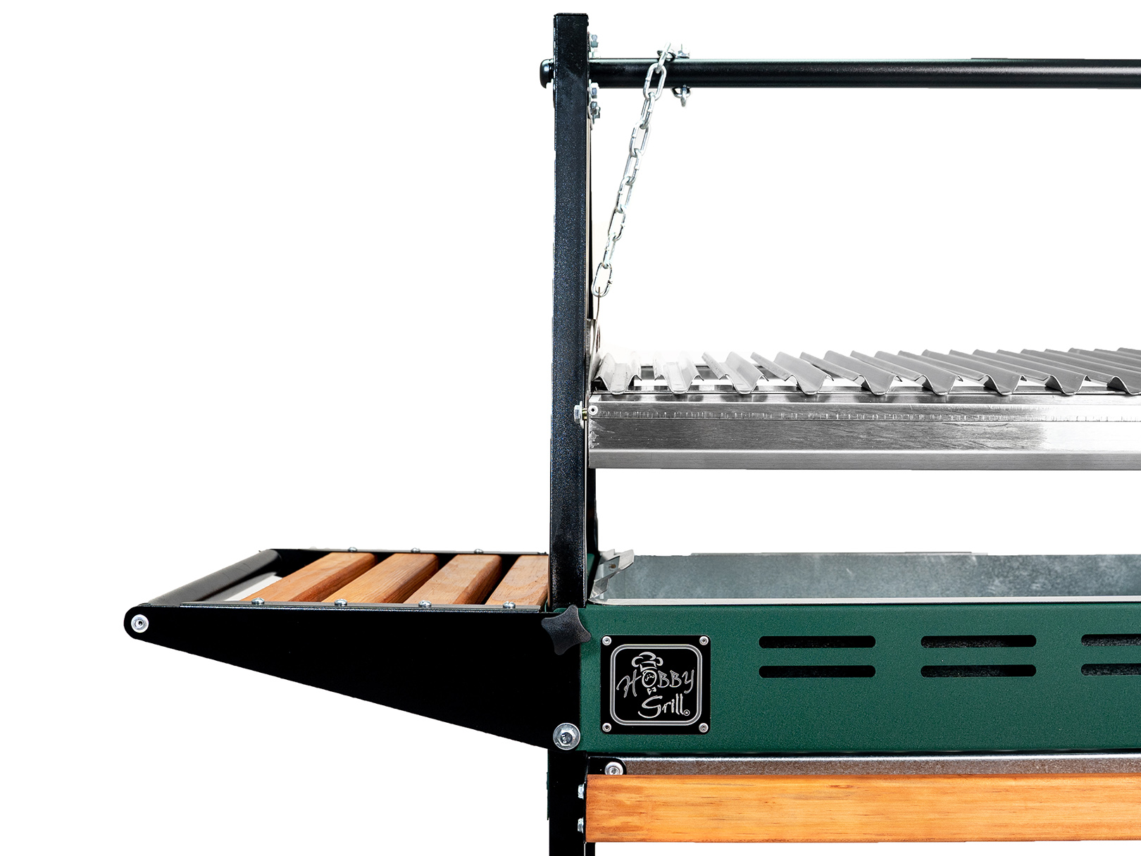 Asador de Carbon Parrilla Argentina Hobby Grill Pampa I Elite Verde