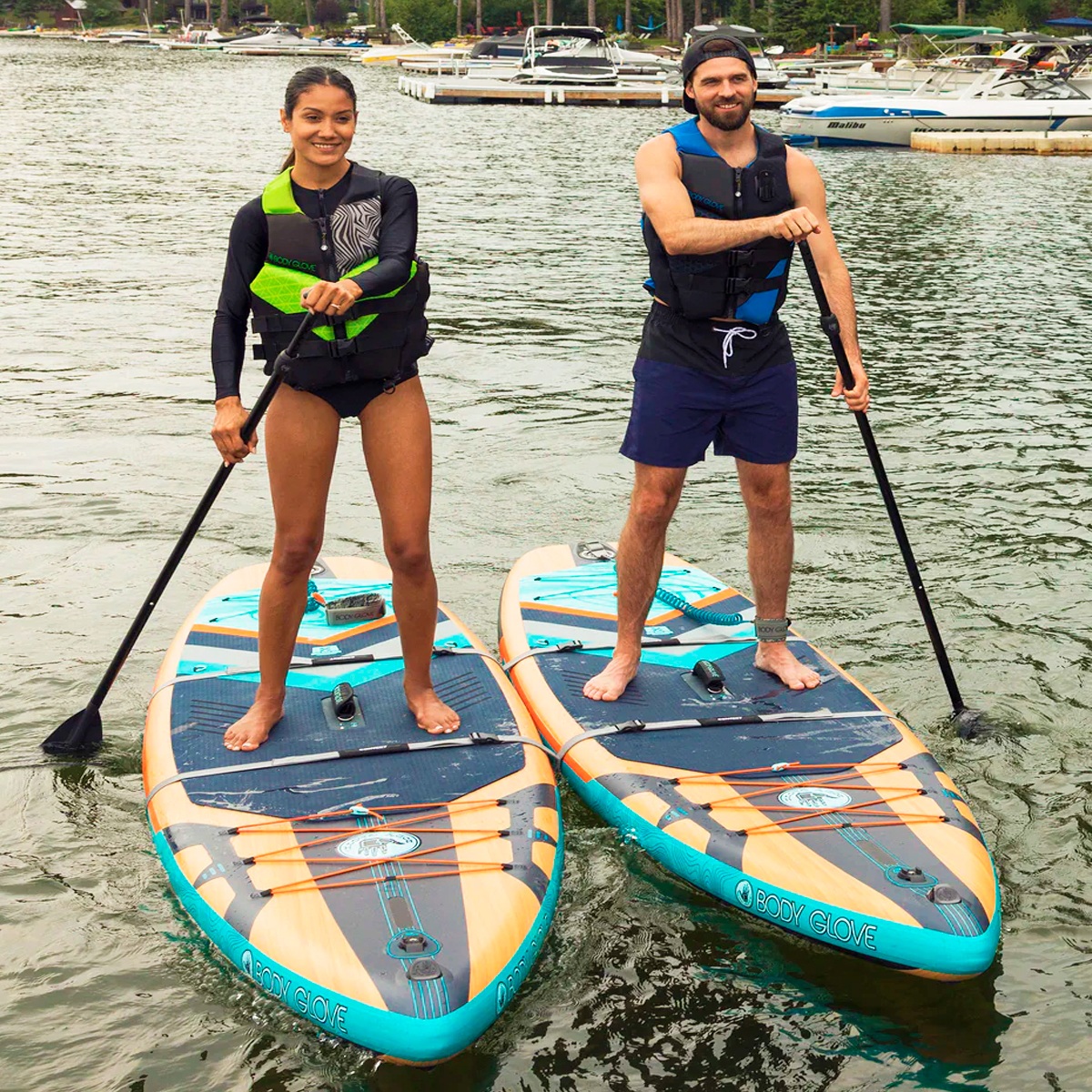 Body Glove Tabla Inflable PErformer 11pies  Toeo en 1 SUP Surf De Pie Stand Up Paddle,  Tabla Remo, Bomba electrica quilla, leash, Mochila y mas